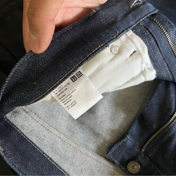 Gently Worn! Uniqlo Selvedge Jeans - Slim Fit - 30x32 - Picture 4 of 5